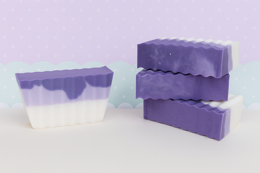 3‑Pack Goat’s Milk Soap Trio: Berry Whirl · Wild Orchid · Floral Vine